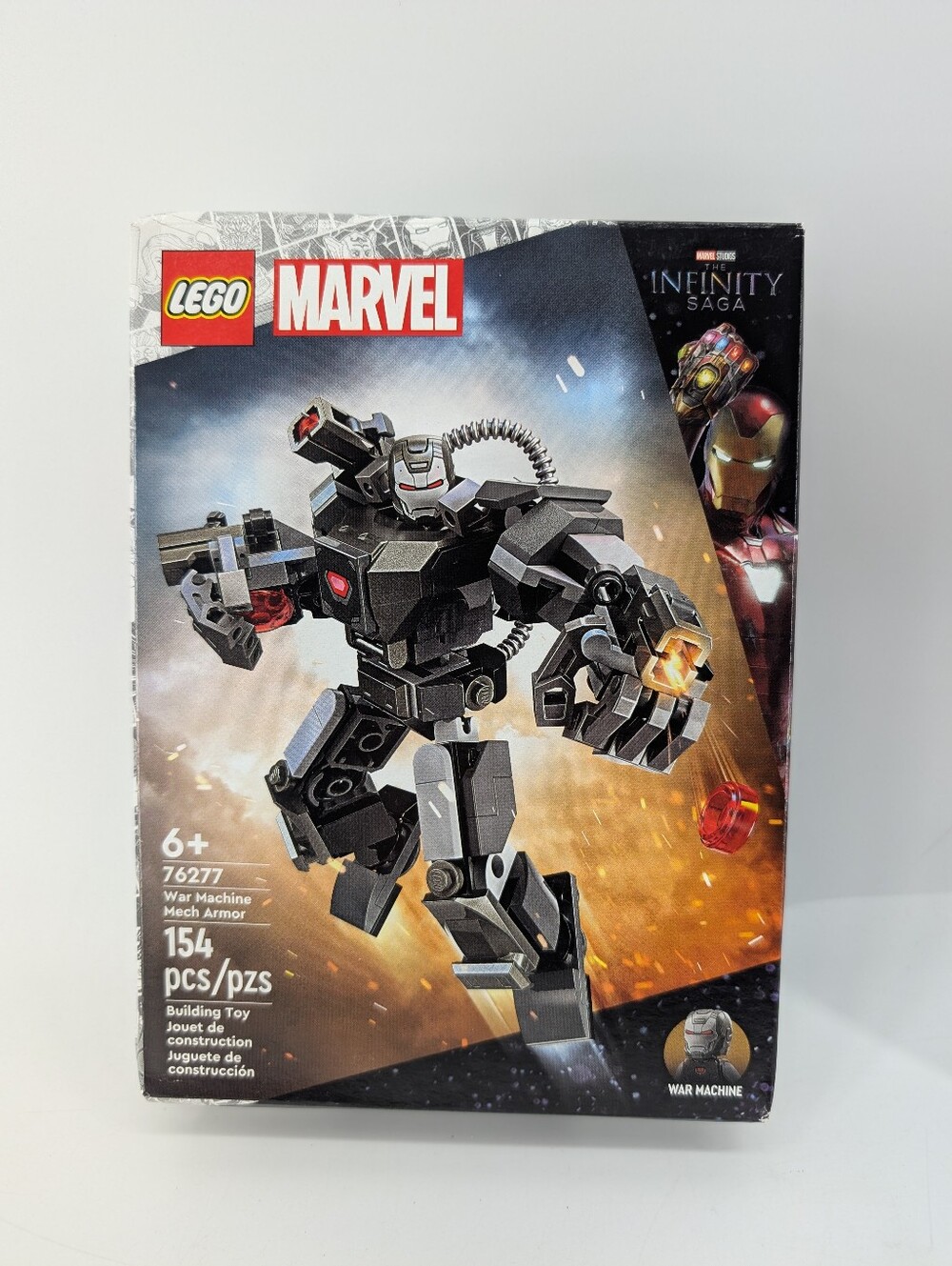 Lego Marvel Rocket Mech Armor 76243 War Machine Mech Armor 76277 Set Of 2 New - Picture 3 of 10